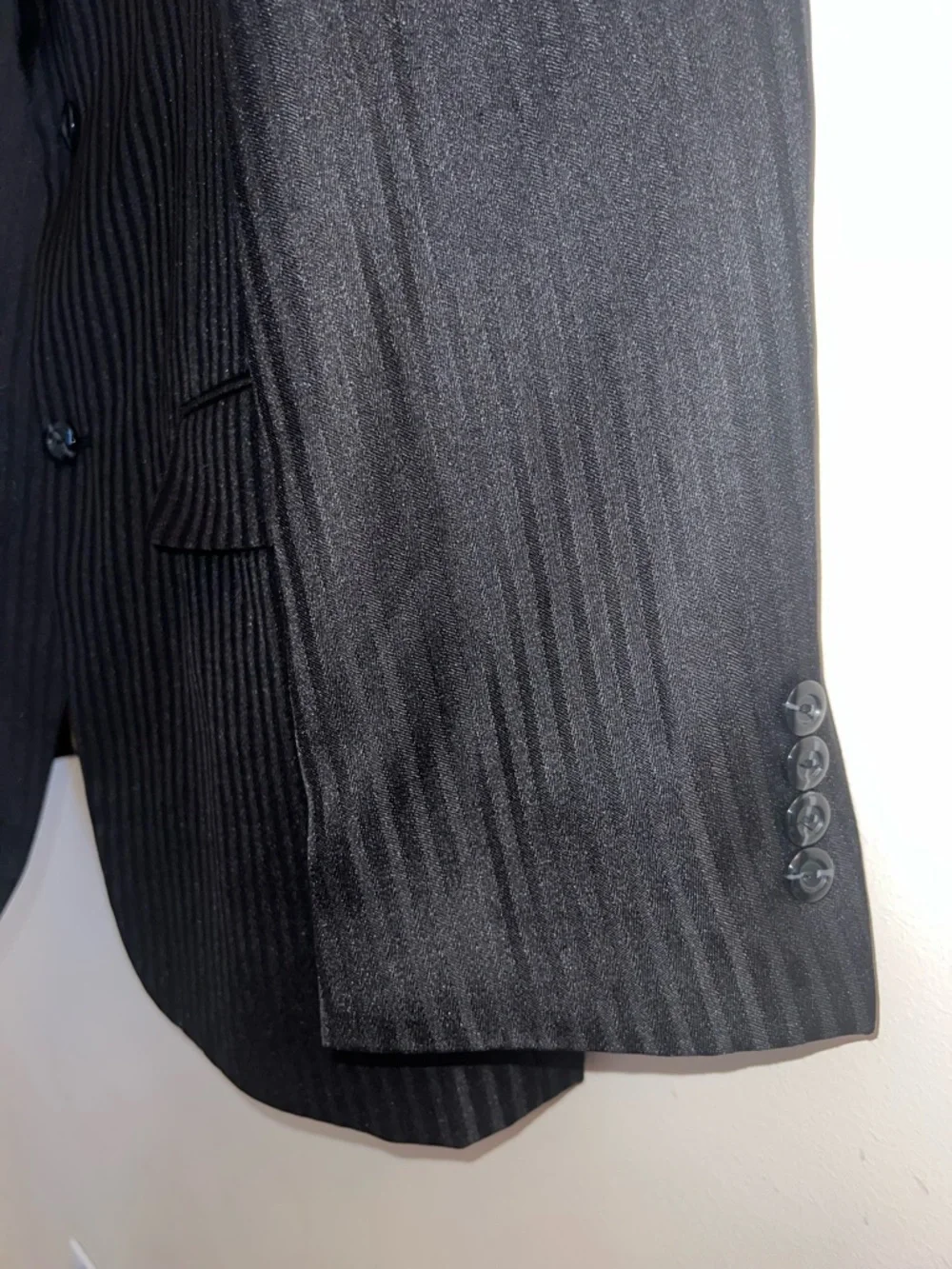 patroncito black pinstripe